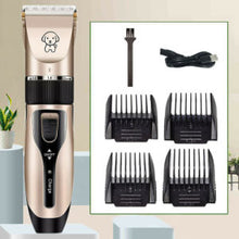 Load image into Gallery viewer, Dog Shaver Clippers Low Noise Rechargeable Cordless Electric Quiet Hair Clippers Set for Dogs Cats Pets Pet grooming