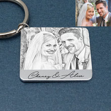 Load image into Gallery viewer, Picture Keyring Valentine&#39;s Day Gift