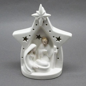 Holy Family Led Statue