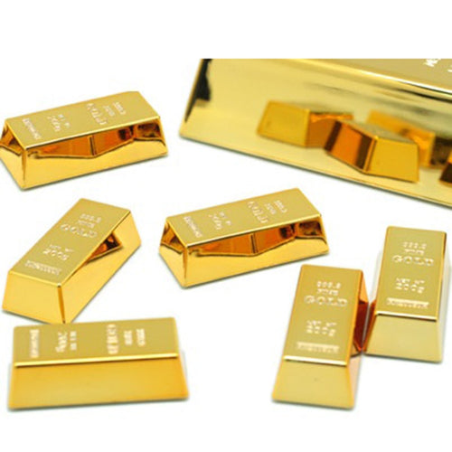 Gold Brick Shape Magnet